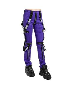 Ladies Blue Electric Pant Gothic Street pant 