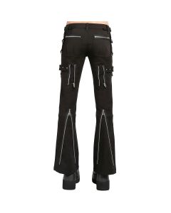 Ladies Super Eyelet Pants Gothic Black