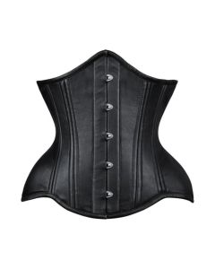 New Curvy Waist Trainer in Faux Leather