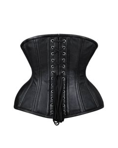 New Curvy Waist Trainer in Faux Leather