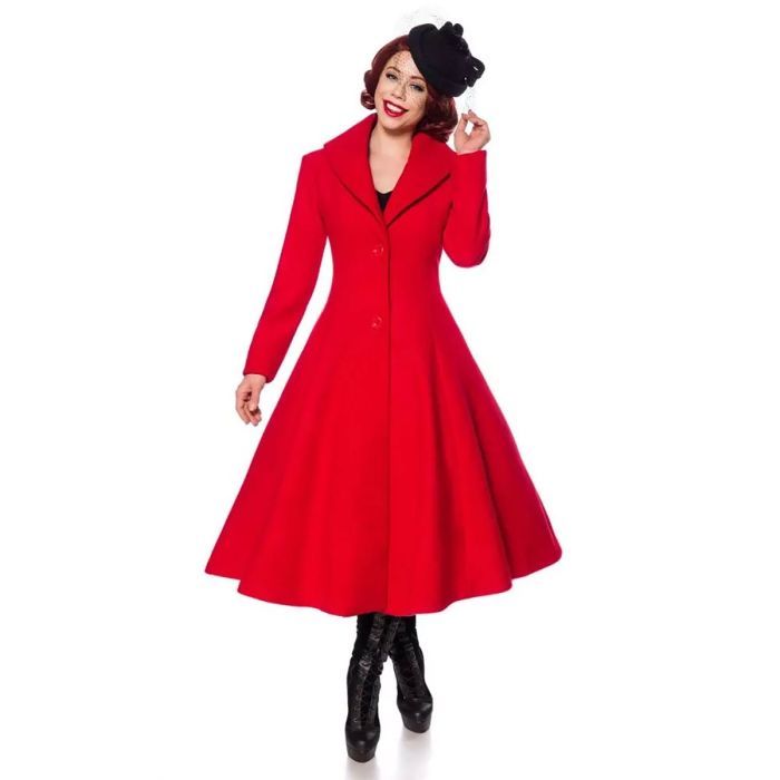 Premium Long sleeves Coat with Wool WOMEN