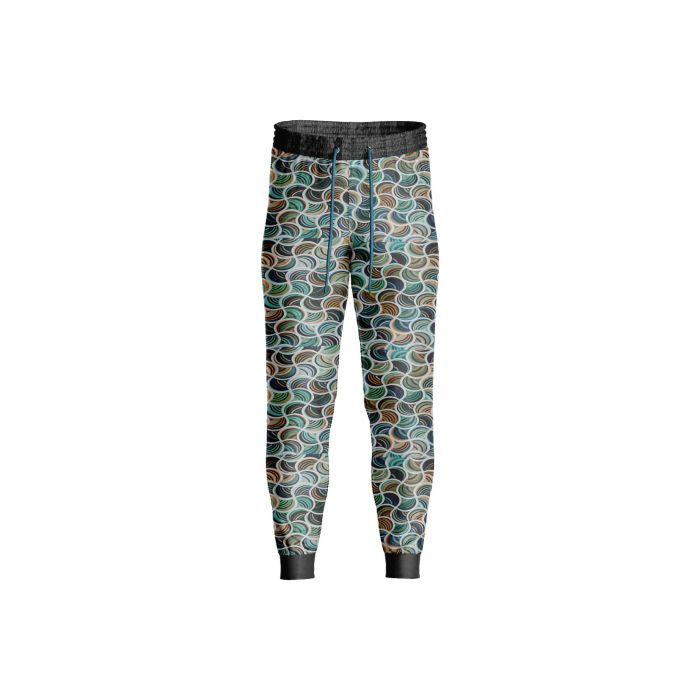 Sublimated Abstract Multi Pattern Trousers