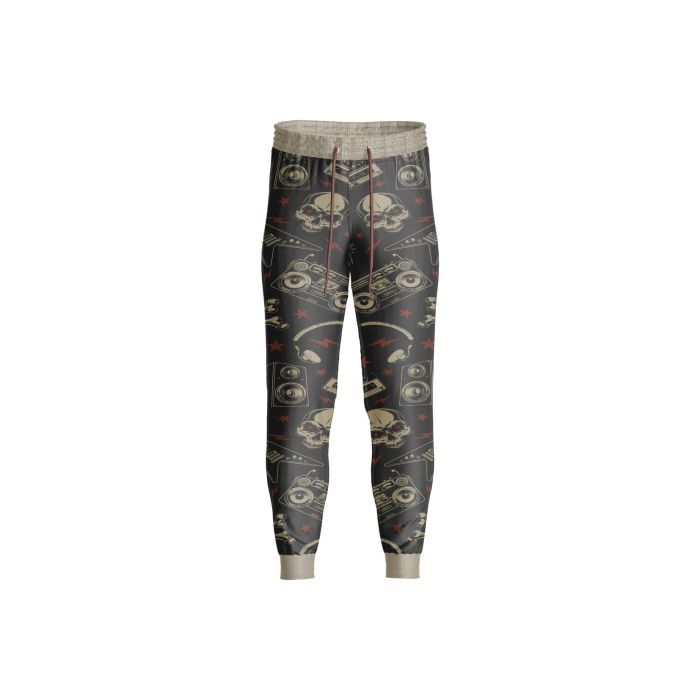 Sublimated Grunge Skulls lady Gothic Trousers