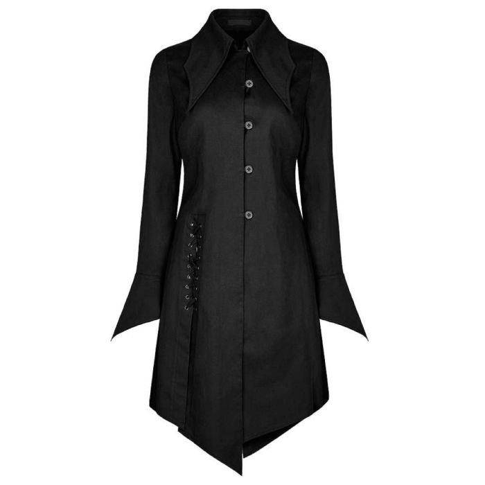 Women Gothic handmade Coat Ladies Punk Corporate Vampire Coat