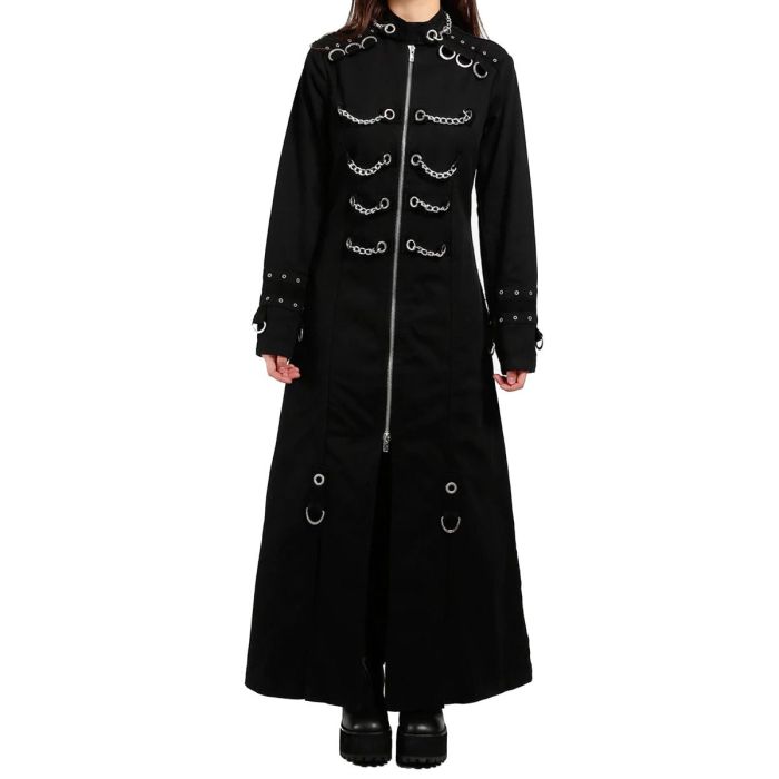 Women Gothic Trench Long Coat
