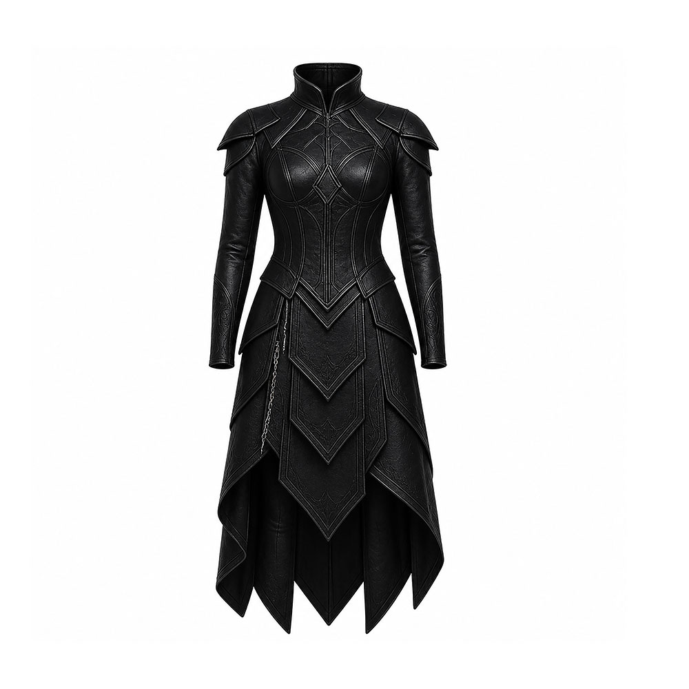 Shadow-Queen-Gothic-Coat-front Shadow Queen Gothic Coat - Image 1