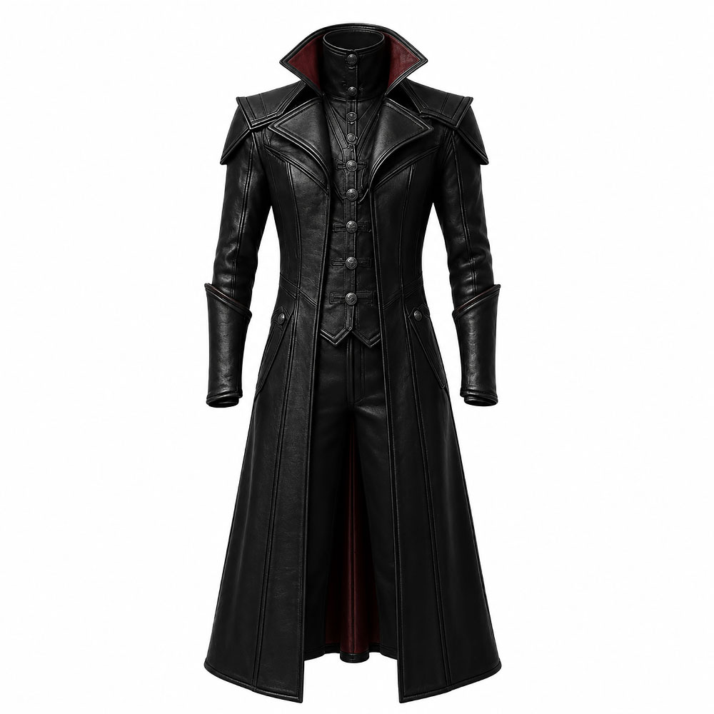Shadow-Vanguard-Gothic-Coat-front Shadow Vanguard Gothic Coat - Image 1