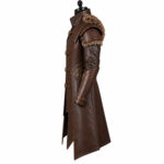 Men's Medieval Leather Coat - Image 3