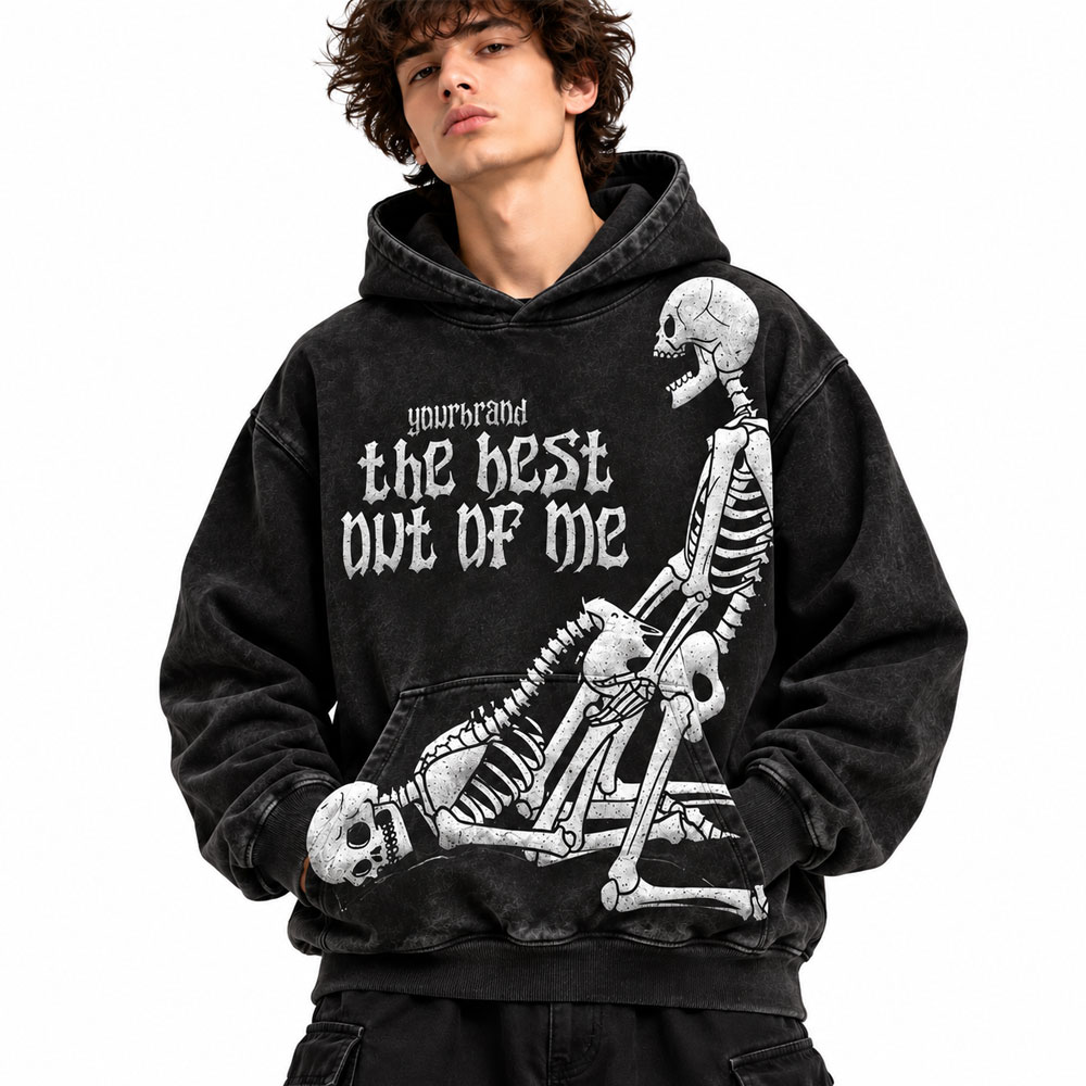 Gothic-Skeleton-Graphic-Hoodie-FRONT Gothic Skeleton Graphic Hoodie - Image 1