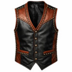 Studded Biker Vest