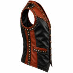 Studded Biker Vest - Image 2
