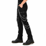 Blackout Gothic Cargo Pants - Image 2